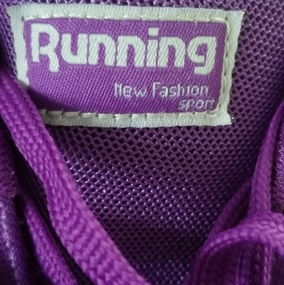 Running Sport Purple Sneakers New Size 38 - Picture 4 of 5